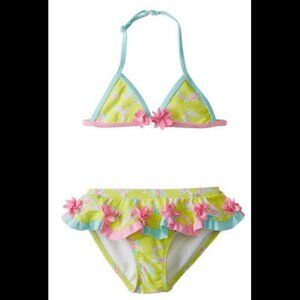 Kate Mack NWT Water Sprite Girls Bikini Swimsuit